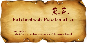 Reichenbach Pasztorella névjegykártya